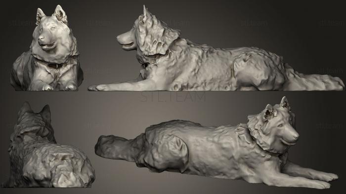 3D model DOG C Husky (STL)